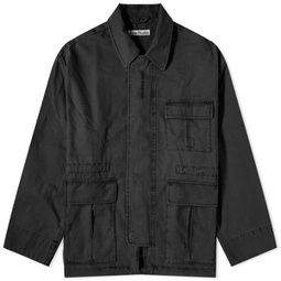 Acne Studios Ostera Cotton Ripstop Jacket Black