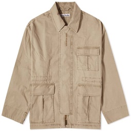 Acne Studios Ostera Cotton Ripstop Jacket Cold Beige