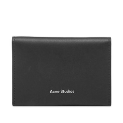 Acne Studios Flap Card Holder Black