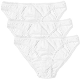 Cou Cou The Low Rise: 3 Pack White
