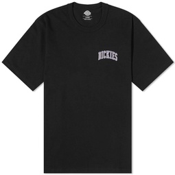 Dickies Aitkin Chest Logo T-Shirt Black & Imperial Palace
