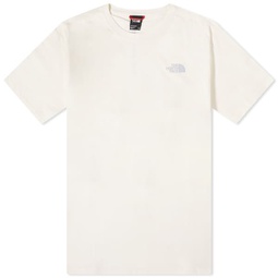 The North Face Vertical T-Shirt Gardenia White & Dusty Periwinkle
