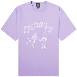 Heresy Naturist T-Shirt Lavender