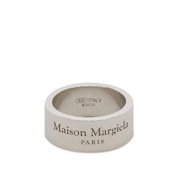 Maison Margiela Logo Ring Silver