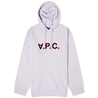 A.P.C. Milo VPC Logo Hoodie Lilac