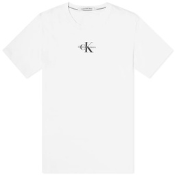 Calvin Klein Monologo Regular T-Shirt Bright White