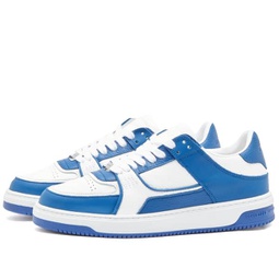 Represent Apex Leather Sneaker White Cobolt Blue