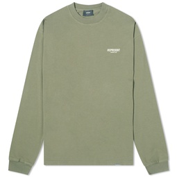 Represent Represent Owners Club Long Sleeve T-Shirt Olive