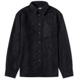 A Kind of Guise Dullu Overshirt Midnight Check