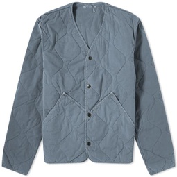 Save Khaki Flight Quilted Liner Jacket Navy