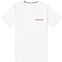 Thom Browne Medium Weight Jersey Pocket T-Shirt White