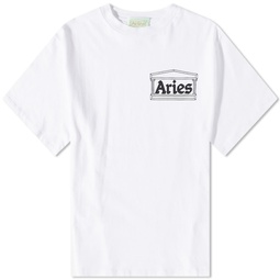Aries Temple T-Shirt White