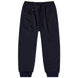 Uniform Experiment Ribbed Wide Easy Pant Navy