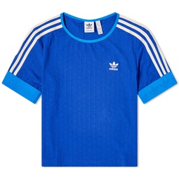 Adidas Adicolor Knitted T-Shirt Semi Lucid Blue
