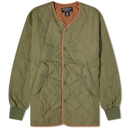 Merely Made Quilted Liner Jacket Khaki
