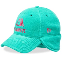 New Era 39Thirty Polartec Fitted Cap Green & Pink