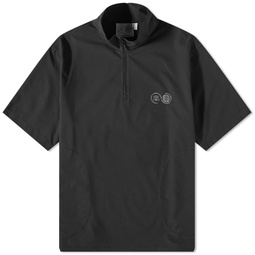 Purple Mountain Observatory Lightweight Zipped Shirt Black