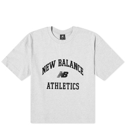 New Balance Athletics Varsity Boxy T-Shirt Athletic Grey