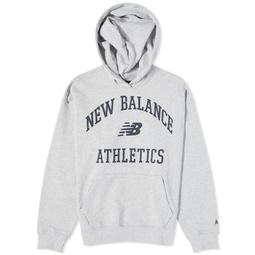 New Balance Athletics Varsity Oversized Fleece Hoodie Athletic Grey
