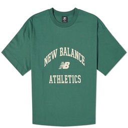 New Balance Athletics Varsity Boxy T-Shirt Nightwatch Green