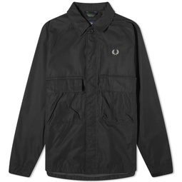 Fred Perry Utility Overshirt Black