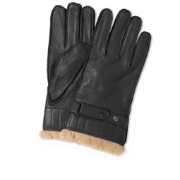 Barbour Leather Utility Glove Black
