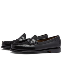 Bass Weejuns Larson Exotic Mix Loafer Black Leather & Hide