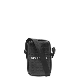 Givenchy Embossed Logo Small Vertical Bag Black