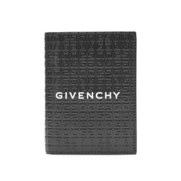 Givenchy Text Logo Card Holder Black