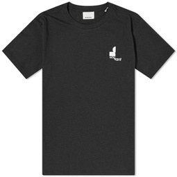 Isabel Marant Zafferh Small Logo T-Shirt Black