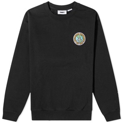 Obey Peace and Unity Crew Sweater Black