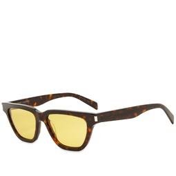 Saint Laurent SL 462 Sunglasses Havana & Yellow
