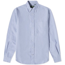 Gitman Vintage Button Down Oxford Shirt Blue