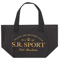 Sporty & Rich END. x Sporty & Rich Manchester Tote Bag Black & Yellow