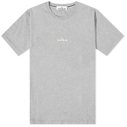 Stone Island Institutional One Graphic T-Shirt Grey Marl