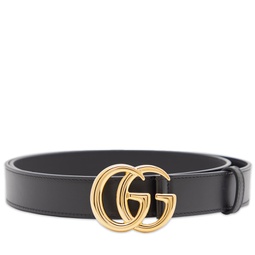 Gucci GG Supreme Belt Black & Gold