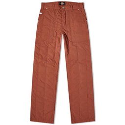 Dickies Premium Collection Quilted Utility Pant Mahogany