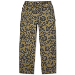 Dickies Premium Collection Painters Pant Desert Floral Green