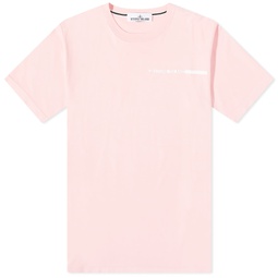 Stone Island Micro Graphics Three T-Shirt Pink