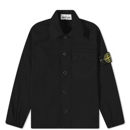 Stone Island Junior Overshirt Jacket Black