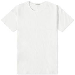 Nudie Roger Slub T-Shirt Off White