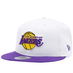 New Era Los Angeles Lakers 9Fifty Adjustable Cap White