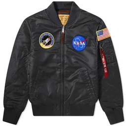 Alpha Industries MA-1 VF NASA Jacket Black