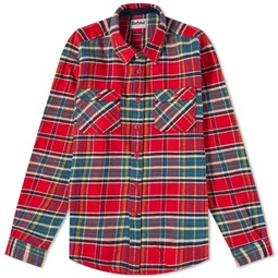 Barbour Mountain Overshirt Red