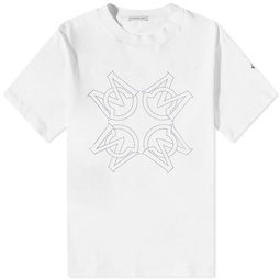 Moncler Mirror M Logo T-Shirt White