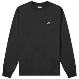 New Balance Long Sleeve Made in USA T-Shirt Black