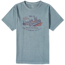 RRL Graphic T-Shirt Vintage Blue