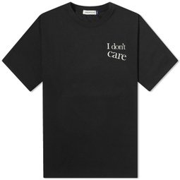 Undercover I Dont Care T-Shirt Black