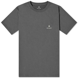Snow Peak Logo T-Shirt Charcoal