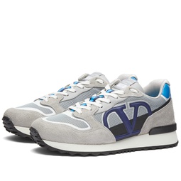 Valentino V Logo Sneaker Light Blue
